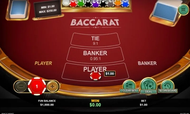 Tìm hiểu về kỹ thuật canh bài trong game Baccarat