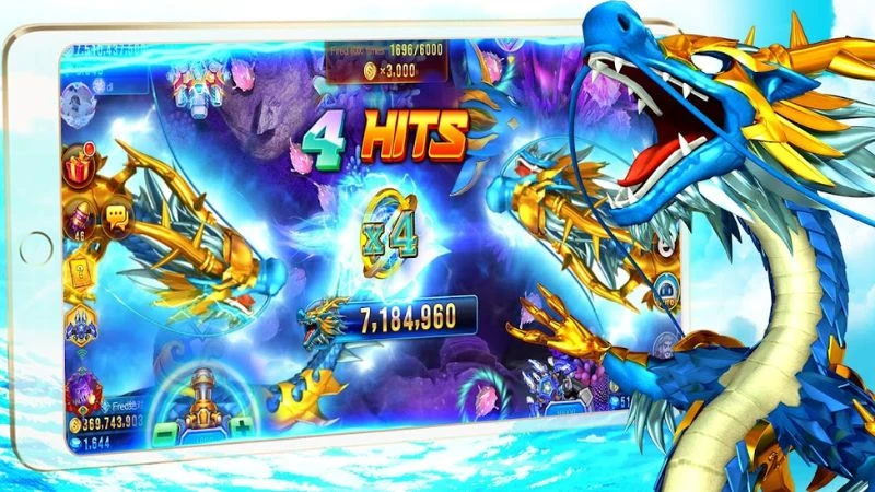 Bắn cá Long Vương online là một tựa game đổi thưởng độc đáo 